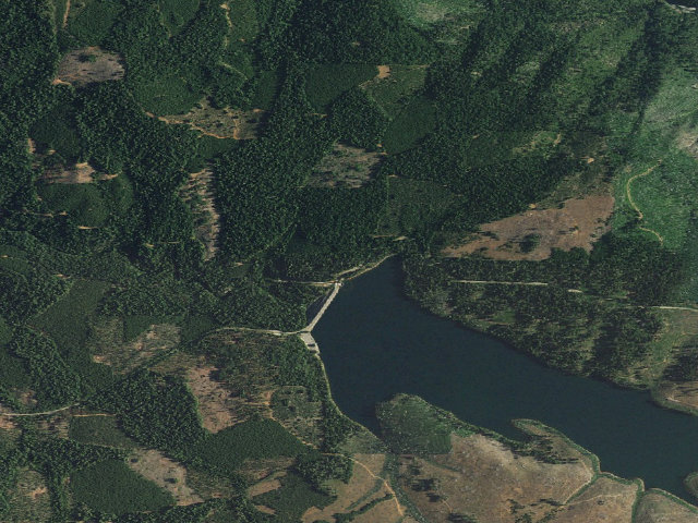 Aerial image of Ponderosa Cove Group
