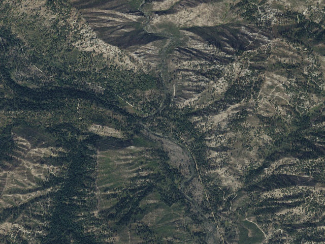 Aerial image of Ponderosa