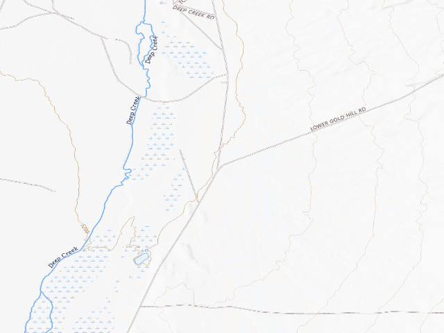 USGS topographic map of Pony Express National Historic Trail (Nht) Backcountry Byway (Bcb), West Access
