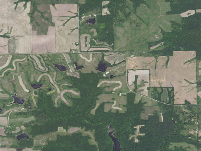 Aerial image of Poosey Conservation Area