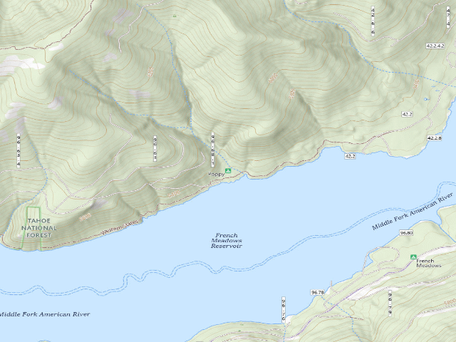 USGS topographic map of Poppy