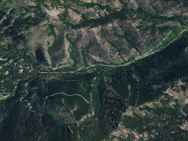 Aerial image of Porcupine