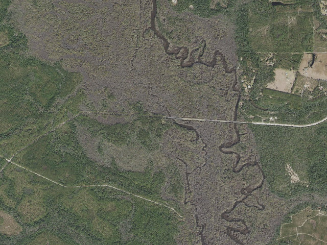 Aerial image of Porter Hunt Camp & Trailhead