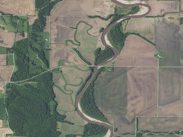 Aerial image of Possum Walk Access