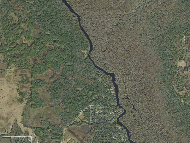 Aerial image of Potts - River Primitive (Potts Preserve)