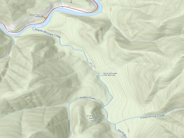 USGS topographic map of Pow49Tr-001