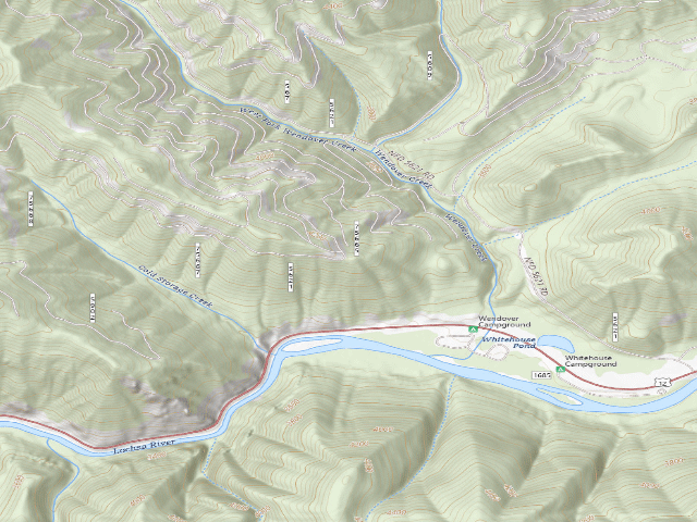 USGS topographic map of Pow5621Rd-002