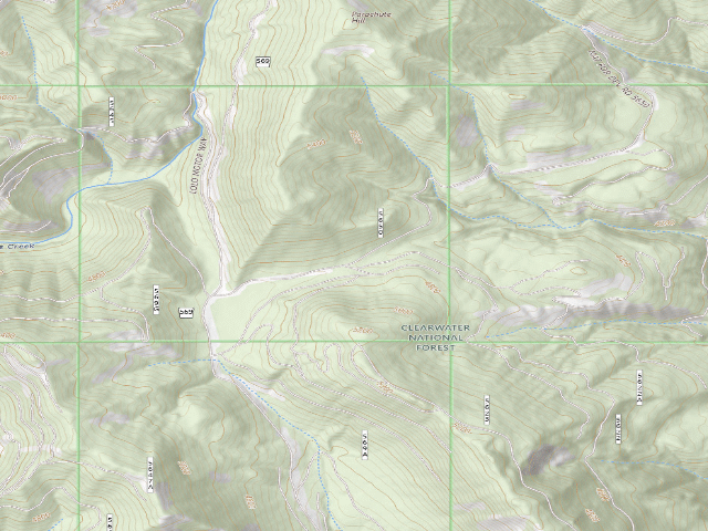 USGS topographic map of Pow5650Rd-001