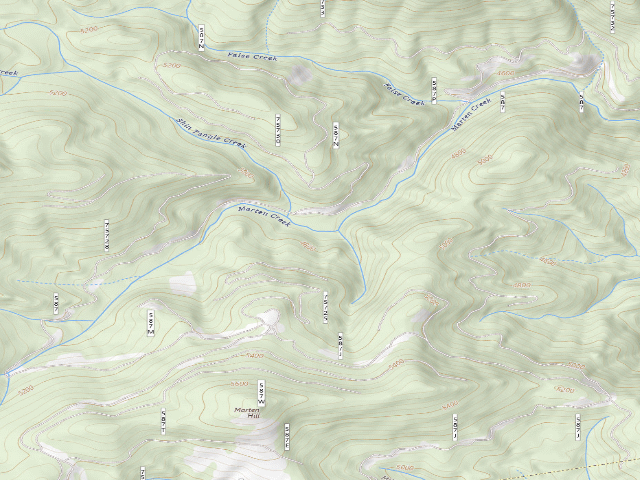 USGS topographic map of Pow587Rd-007