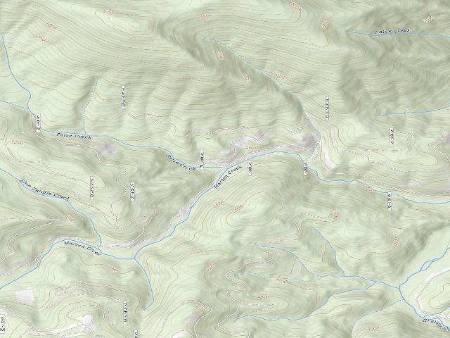USGS topographic map of Pow587Rd-008