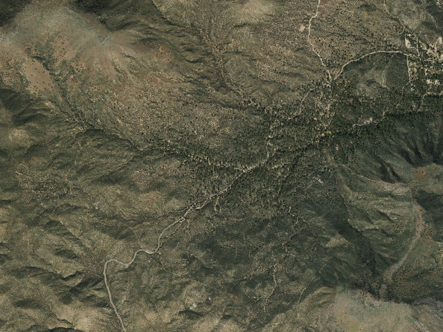 Aerial image of Powell Springs Campground