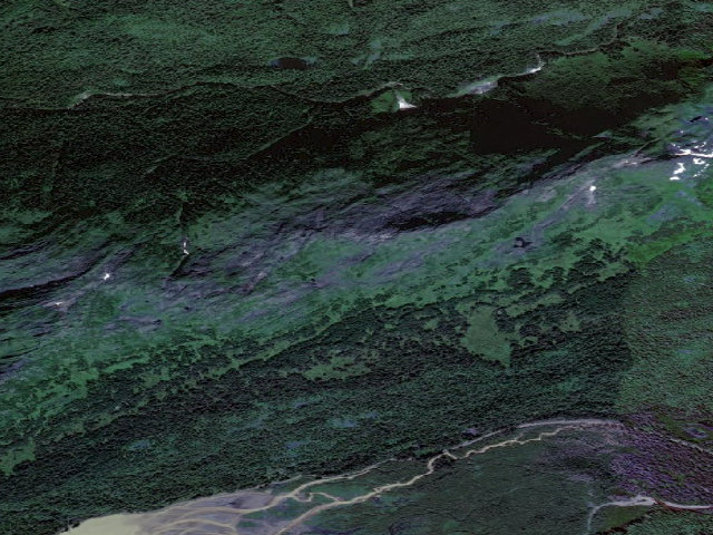 Aerial image of Power Creek Tr Shelter