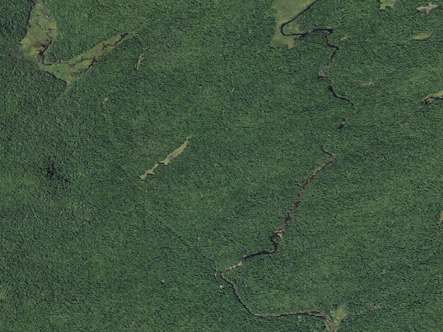 Aerial image of Powley Rd Roadside Campsite (Ferris Lake Wild Forest)