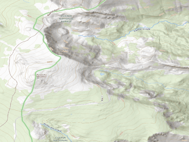USGS topographic map of Ppin01