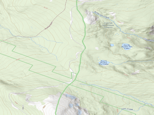 USGS topographic map of Ppin2