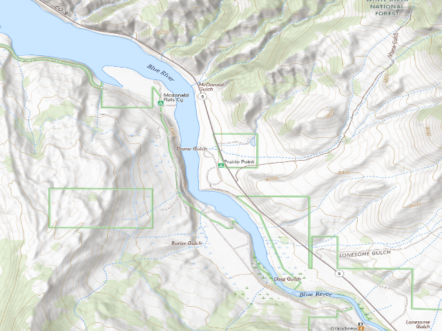 USGS topographic map of Prairie Point