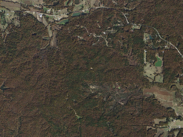 Aerial image of Prater Camping Area