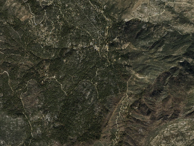 Aerial image of Prescott National Forest