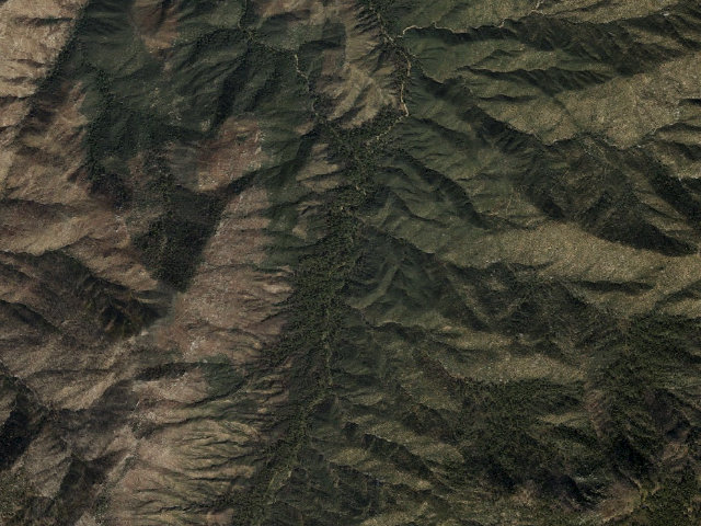 Aerial image of Prescott National Forest
