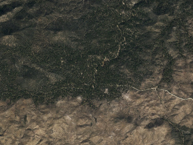 Aerial image of Prescott National Forest