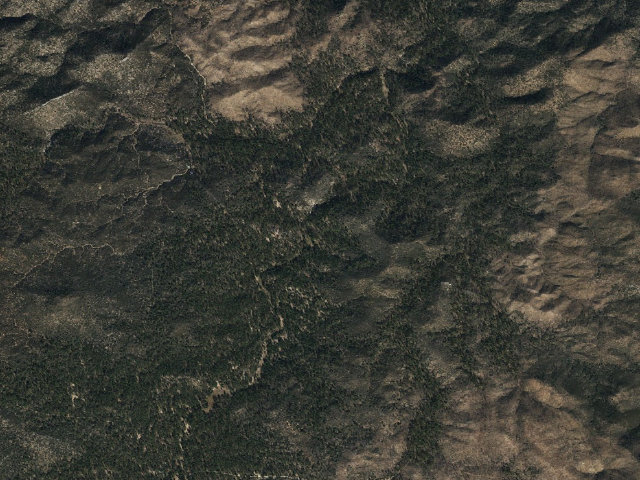 Aerial image of Prescott National Forest