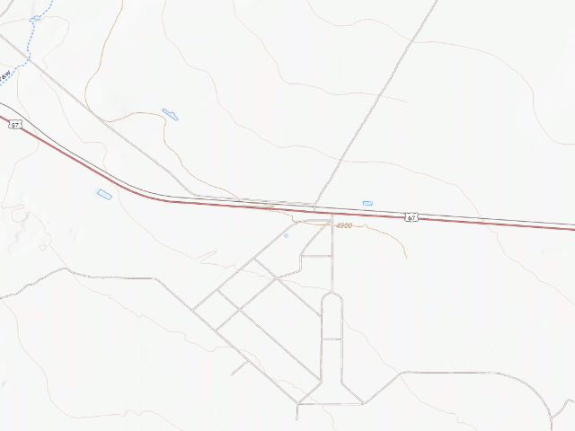 USGS topographic map of Presidio County