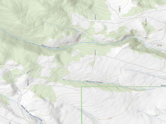 USGS topographic map of Pretty View