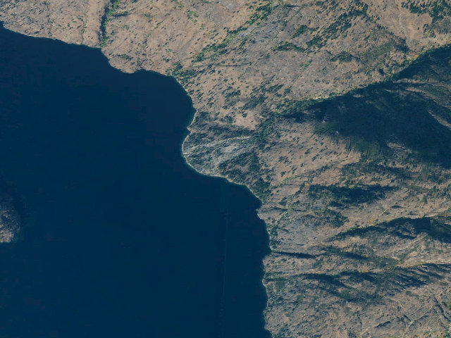 Aerial image of Prince Creek Campground