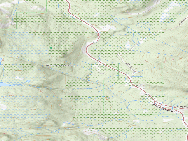 USGS topographic map of Prince of Wales-Hyder Census Area