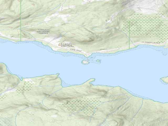 USGS topographic map of Prince of Wales-Hyder Census Area