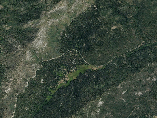 Aerial image of Princess Campground