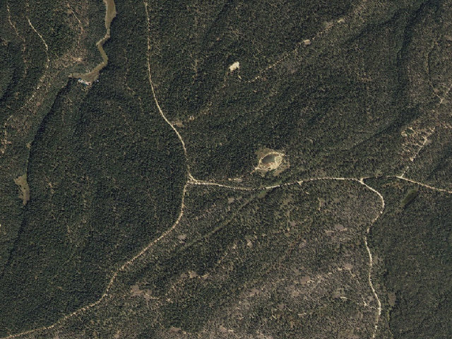 Aerial image of Promontory Pit Road Campground
