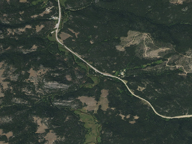 Aerial image of Prune Creek