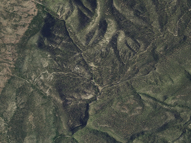 Aerial image of Pueblo Park Campground