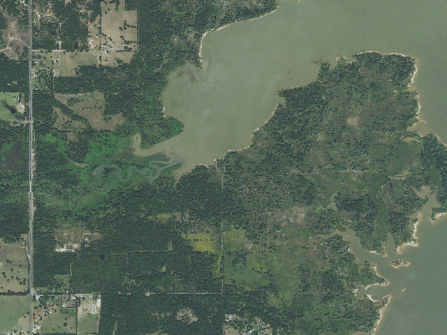 Aerial image of Pulliams 3 (Hugo WMA)