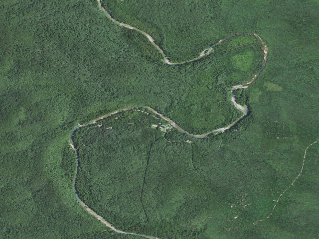 Aerial image of Pulltite Campground
