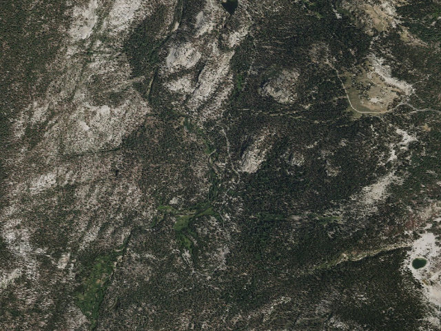 Aerial image of Pumice Flat Cg