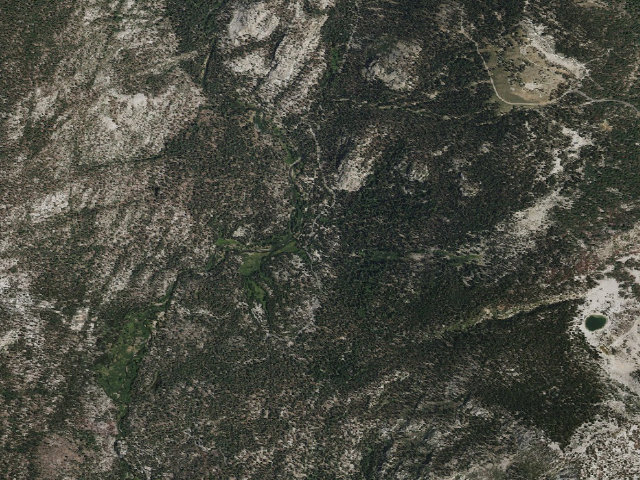 Aerial image of Pumice Flat Group Cg