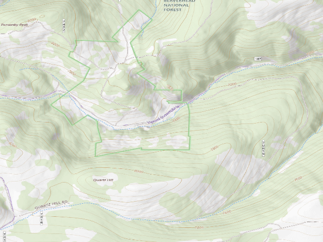 USGS topographic map of Quartz Hill 01
