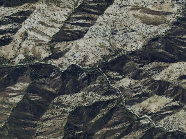 Aerial image of Queens River Campground