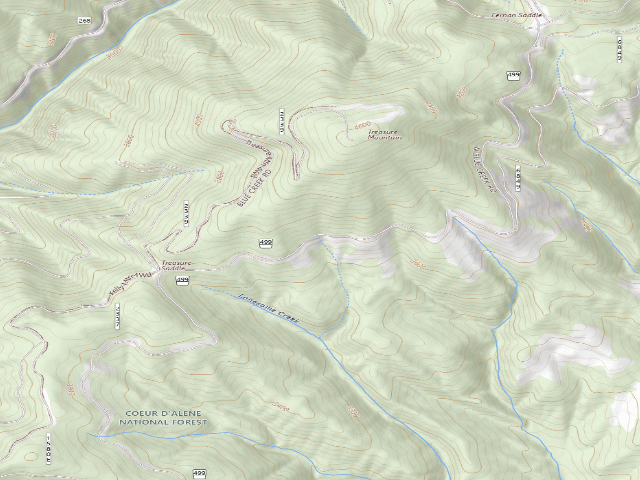 USGS topographic map of R0Ad 499 Site 4