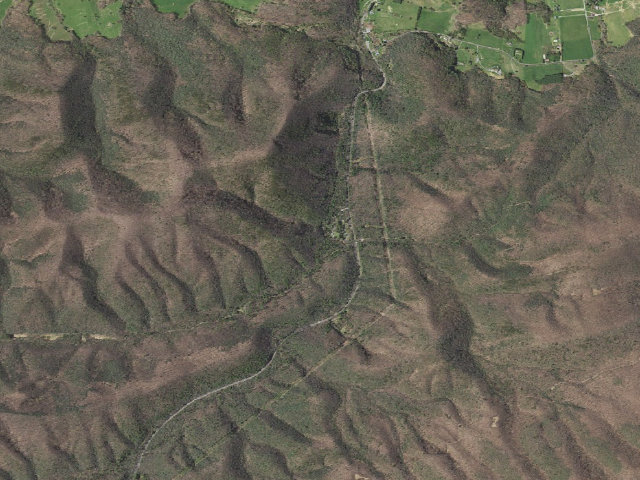 Aerial image of Raccoon Branch