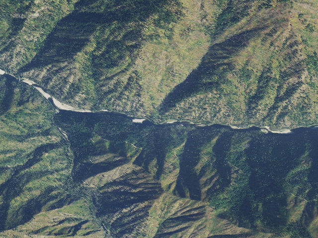 Aerial image of Race Creek Campground
