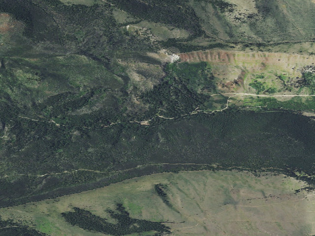 Aerial image of Racetrack Creek-014B