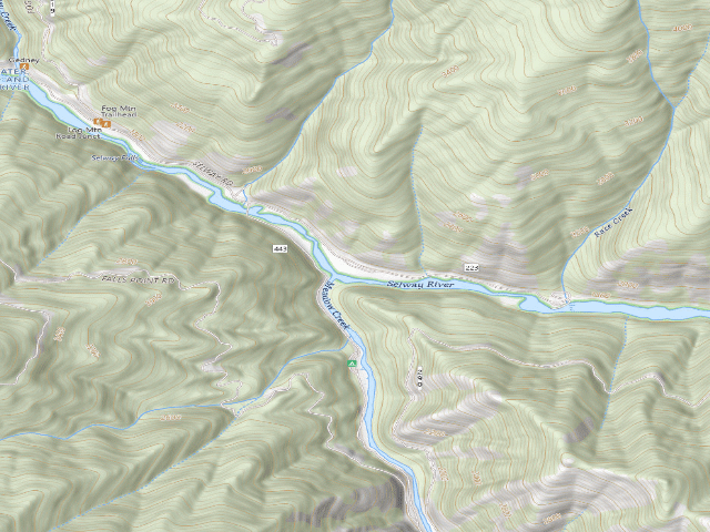 USGS topographic map of Racetrack Rv Park-005