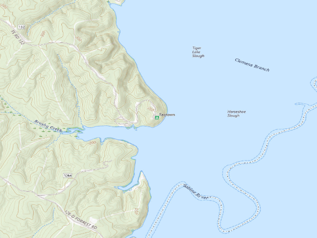USGS topographic map of Ragtown