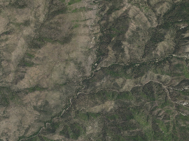 Aerial image of Railroad Canyon Campground