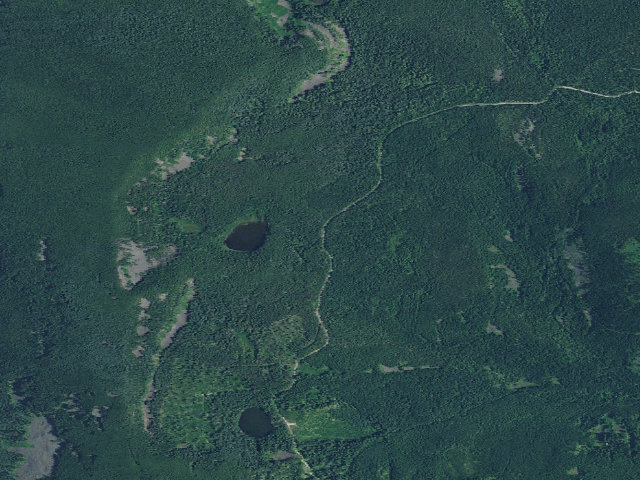 Aerial image of Rainy Lake