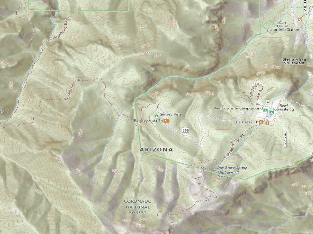 USGS topographic map of Ramsey Vista
