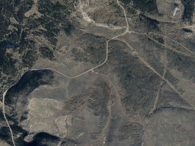 Aerial image of Range Study Area Camping Area